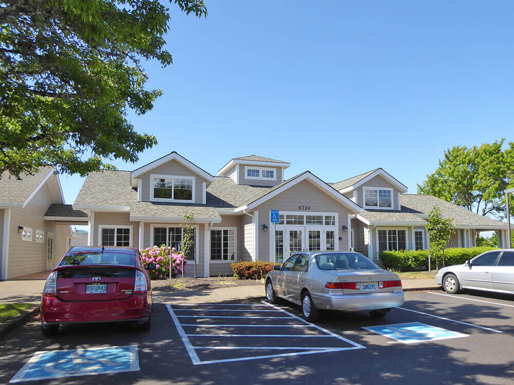 Clubhouse exterior front